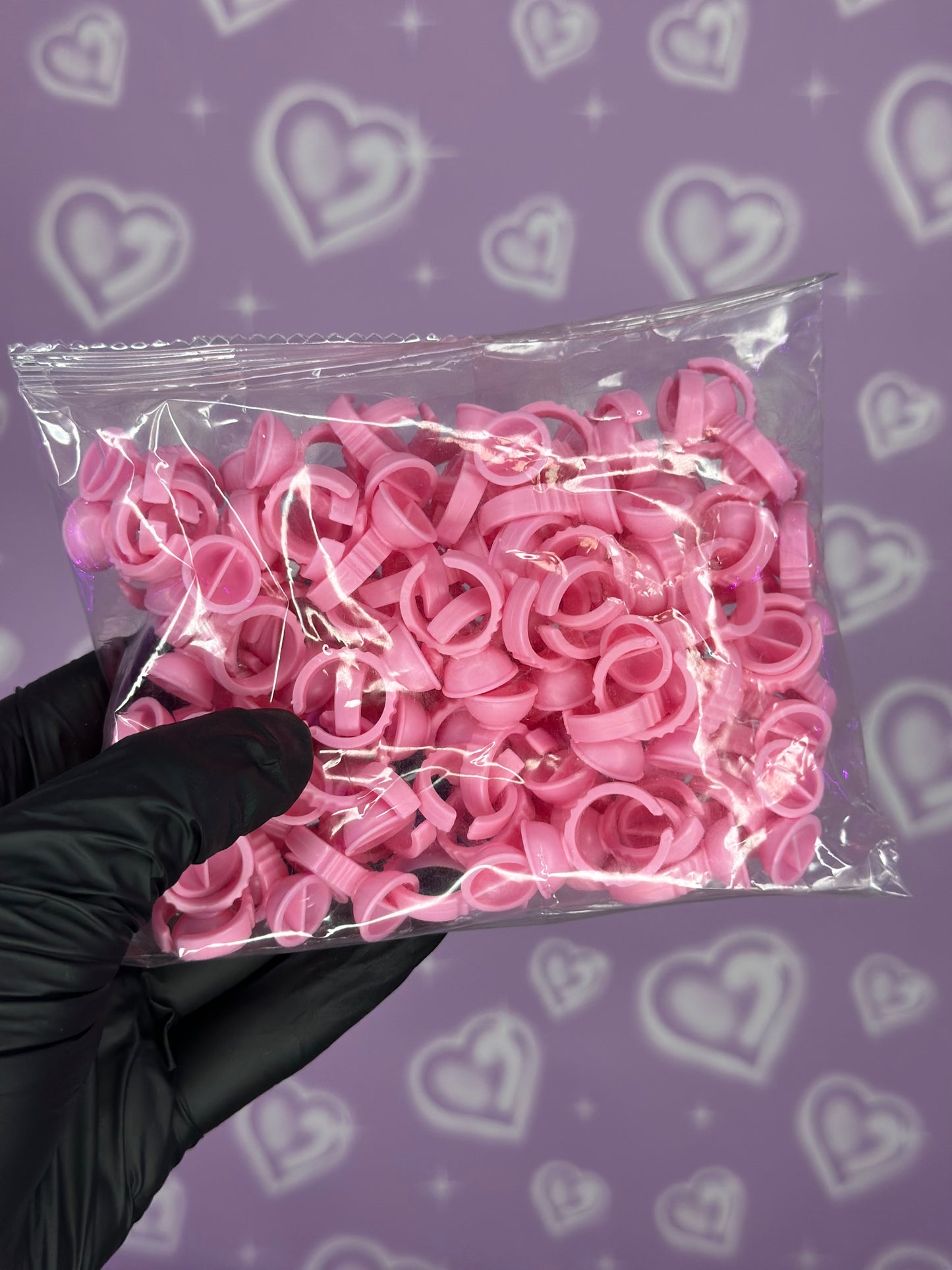 Glue rings- 100pcs