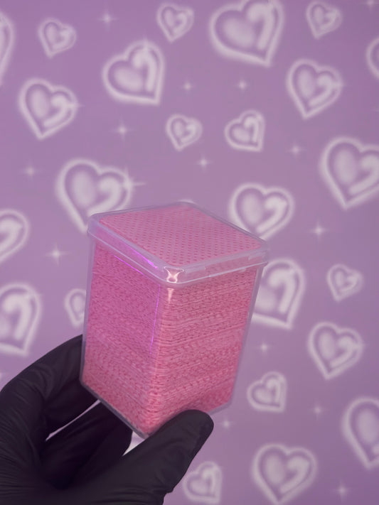 Adhesive Wipes- Pink (200pcs)