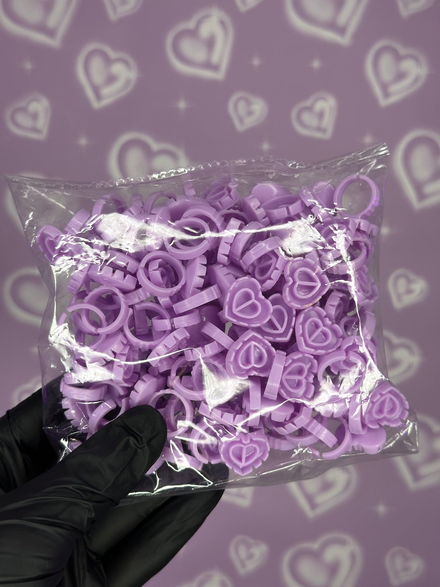 Glue rings- 100pcs